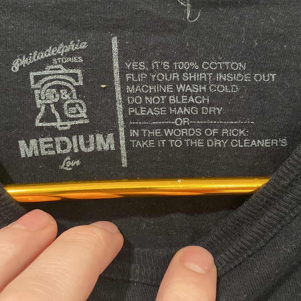 Ps&Qs “Bad Things Happen in Philadelphia” Shirt - Picture 3 of 4
